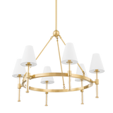 Mitzi Janelle Aged Brass 32W x 25.25H Chandelier
