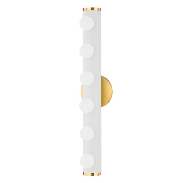 Mitzi Penny AGED BRASS/TEXTURED WHITE 4.75W x 23H Accessory