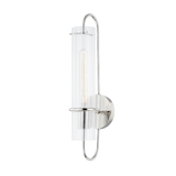 Mitzi Beck Polished Nickel 4.75W x 20.25H Wall Sconce