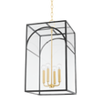 Mitzi Addison AGED BRASS/TEXTURED BLACK COMBO 15W x 15L x 28.13H Pendant