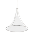 Mitzi Madelyn Polished Nickel 17.25W x 18.5H Pendant