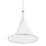 Mitzi Madelyn Polished Nickel 17.25W x 18.5H Pendant