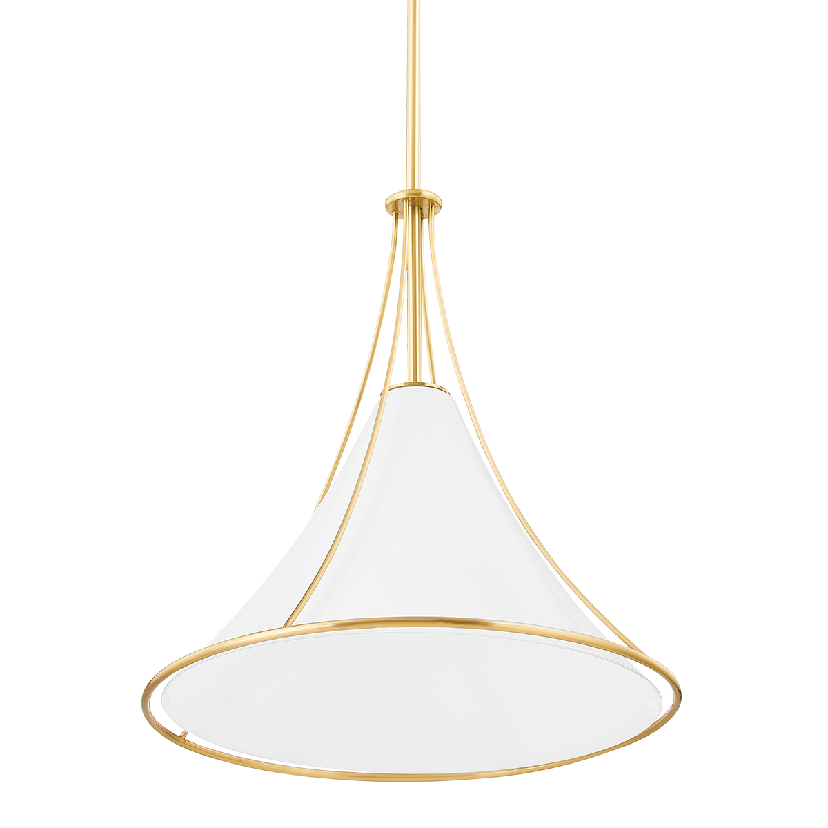 Mitzi Madelyn Aged Brass 17.25W x 18.5H Pendant