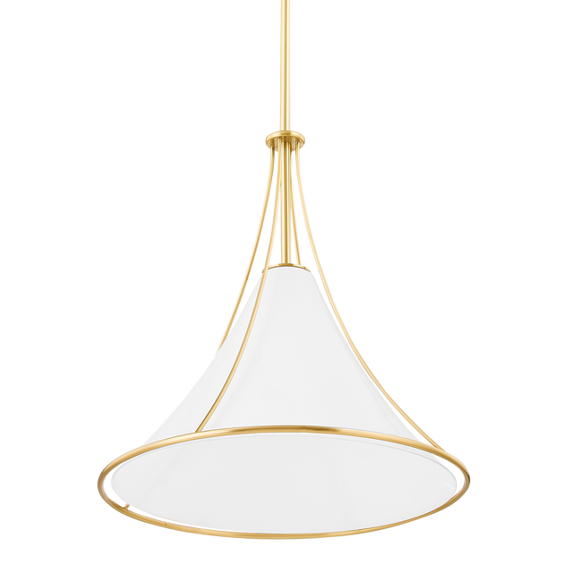 Mitzi Madelyn Aged Brass 17.25W x 18.5H Pendant