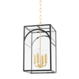 Mitzi Addison AGED BRASS/TEXTURED BLACK COMBO 11W x 11L x 20.5H Pendant