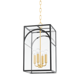Mitzi Addison AGED BRASS/TEXTURED BLACK COMBO 11W x 11L x 20.5H Pendant