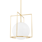 Mitzi Frankie Aged Brass 17.25W x 17.25L x 19.25H Pendant