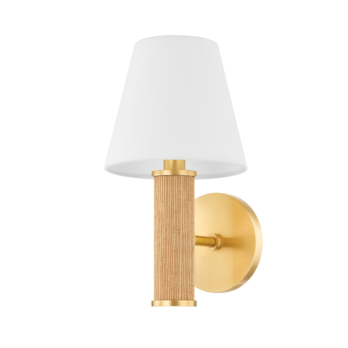 Mitzi Amabella Aged Brass 6.25W x 11.5H Wall Sconce