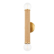 Mitzi Amabella Aged Brass 4.75W x 22H Wall Sconce