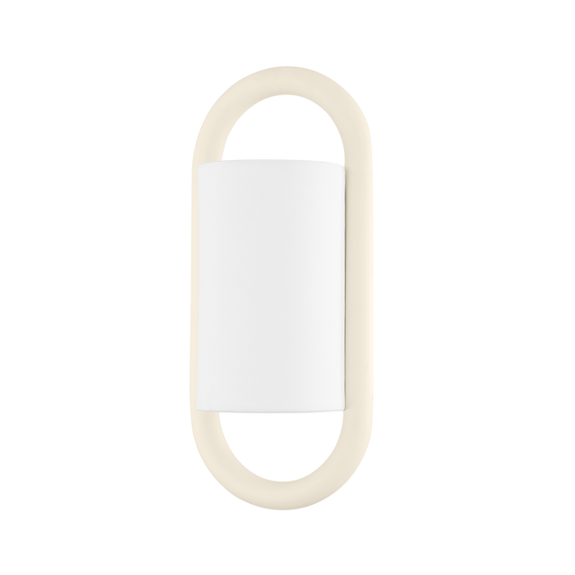 Mitzi Wynter TEXTURED CREAM 6.25W x 14.5H Wall Sconce