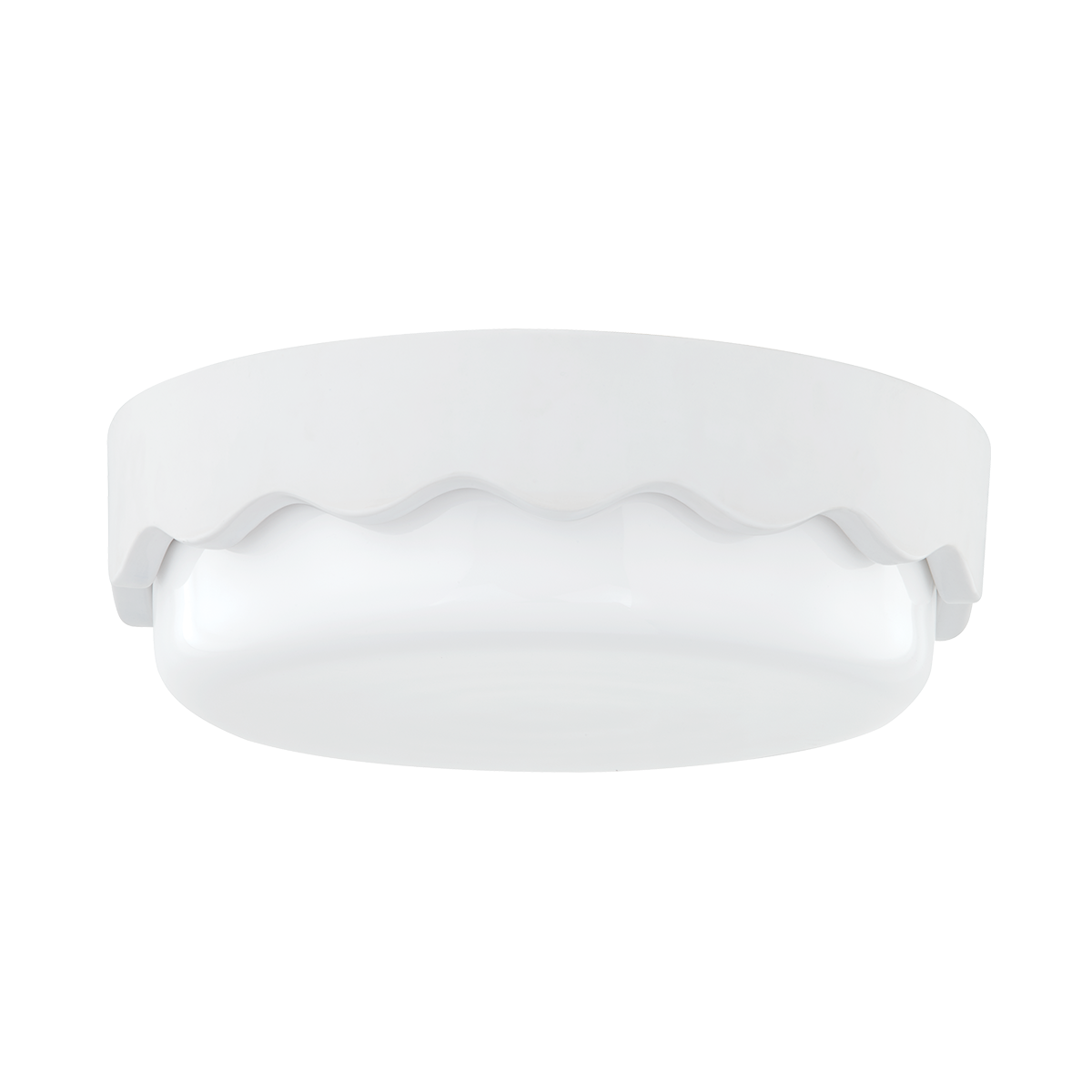 Mitzi Wave CERAMIC MATTE WHITE 16W x 5H Flush Mount