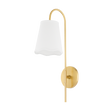 Mitzi Dorothy Aged Brass 5.5W x 19.25H Wall Sconce