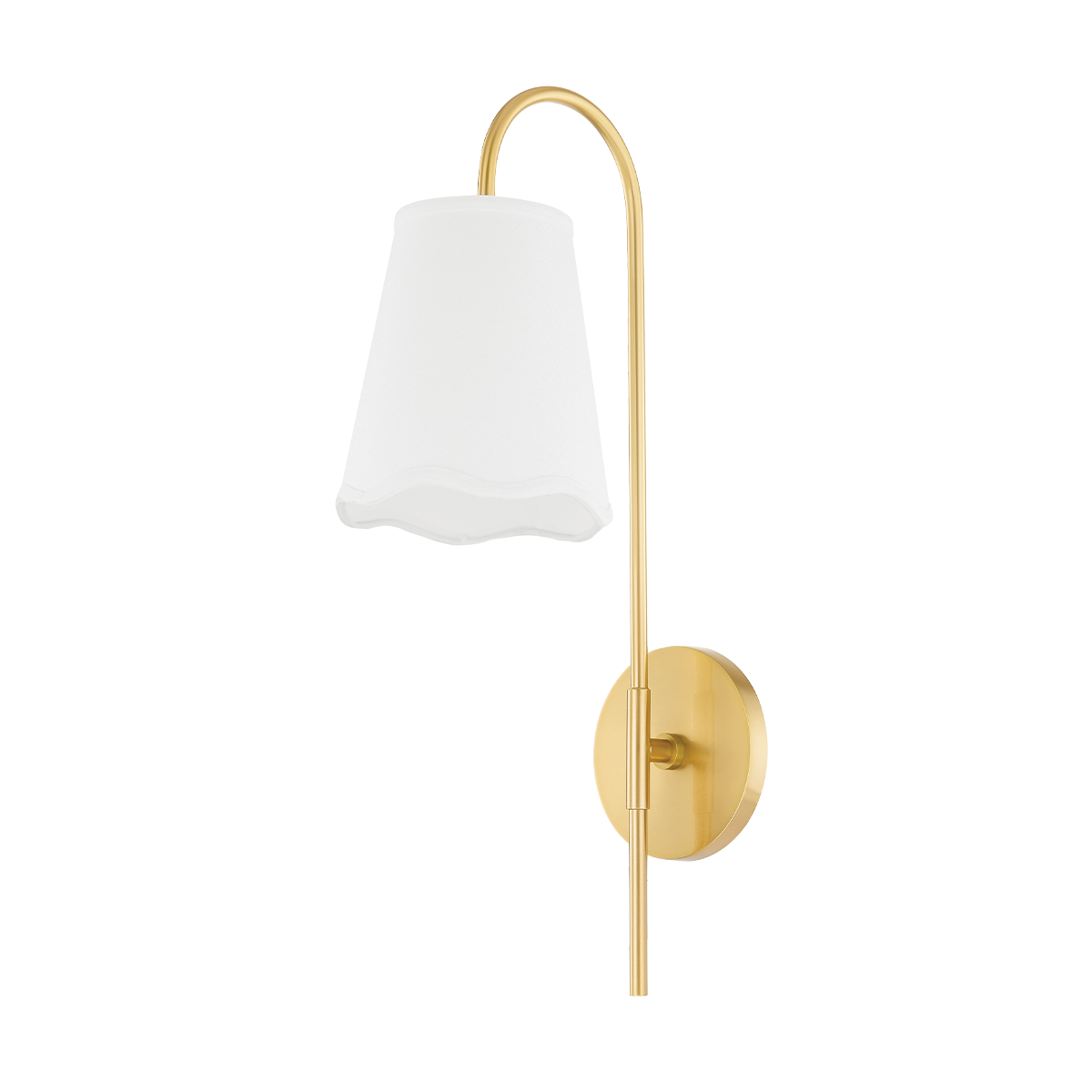Mitzi Dorothy Aged Brass 5.5W x 19.25H Wall Sconce