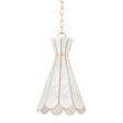 Mitzi Lyra Aged Brass 10.5W x 18.25H Pendant
