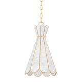 Mitzi Lyra Aged Brass 10.5W x 18.25H Pendant