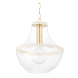 Mitzi Alaina Aged Brass 14.25W x 16.5H Pendant