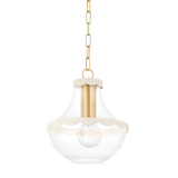 Mitzi Alaina Aged Brass 10.5W x 12.25H Pendant