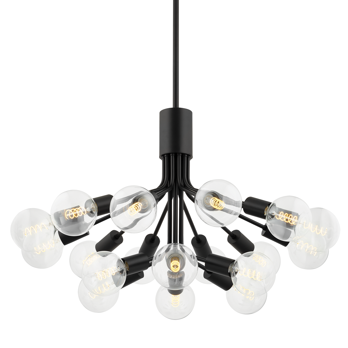 Mitzi Drea Soft Black 38W x 26.25H Chandelier