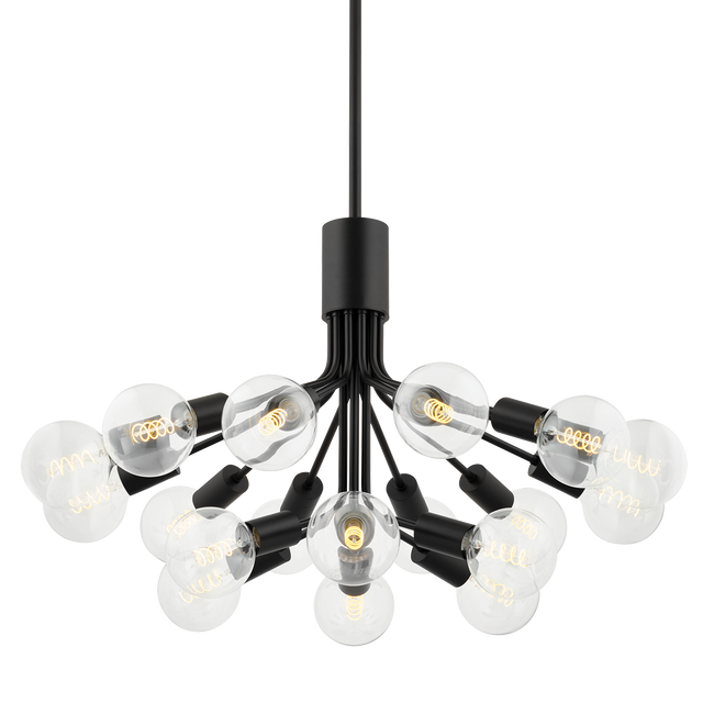 Mitzi Drea Soft Black 38W x 26.25H Chandelier