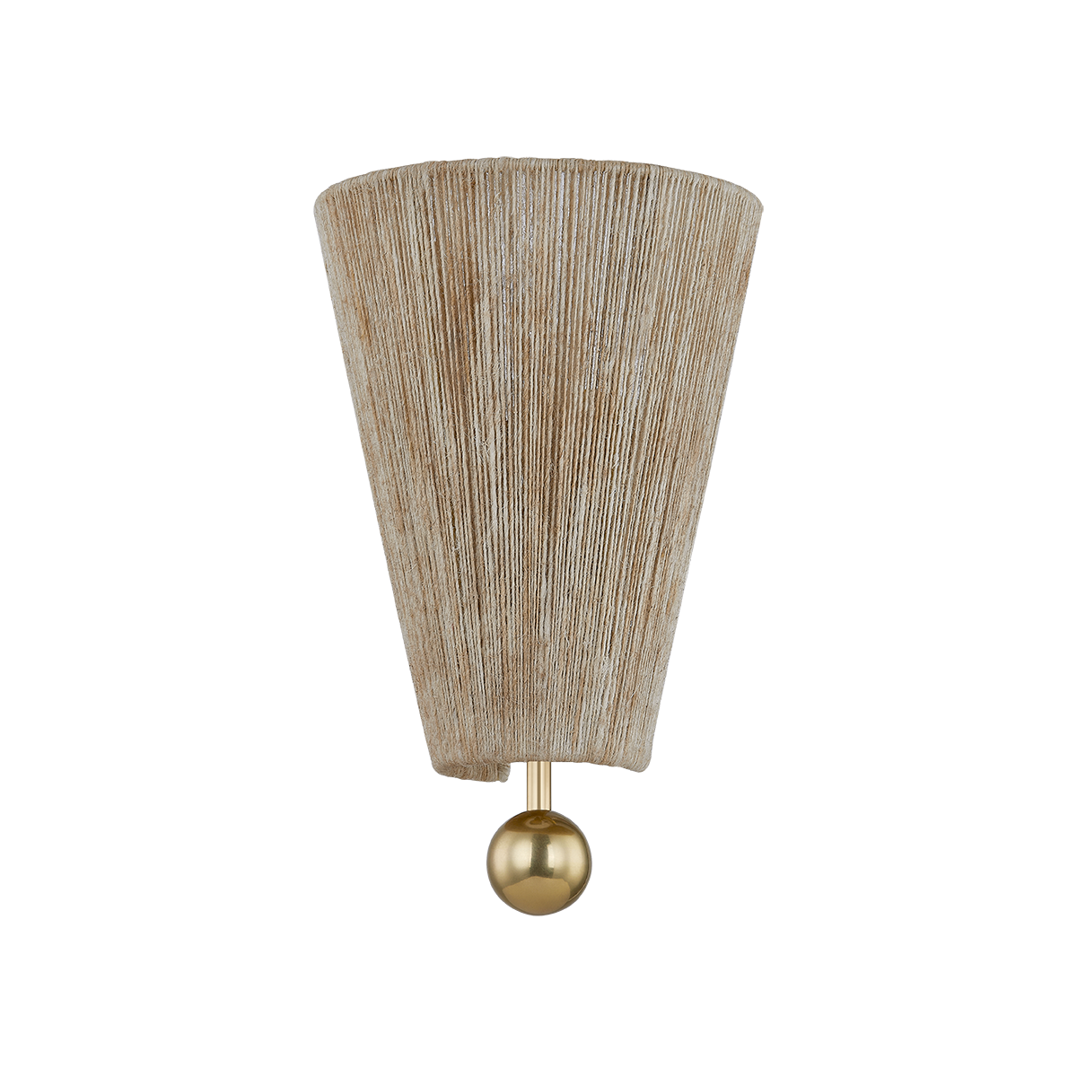 Mitzi SONG AGED BRASS 8.25W x 13H Wall Sconce