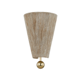 Mitzi SONG AGED BRASS 8.25W x 13H Wall Sconce