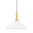 Mitzi Sang Aged Brass 20W x 14.25H Pendant