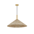 Mitzi SONG AGED BRASS 30W x 17.5H Pendant