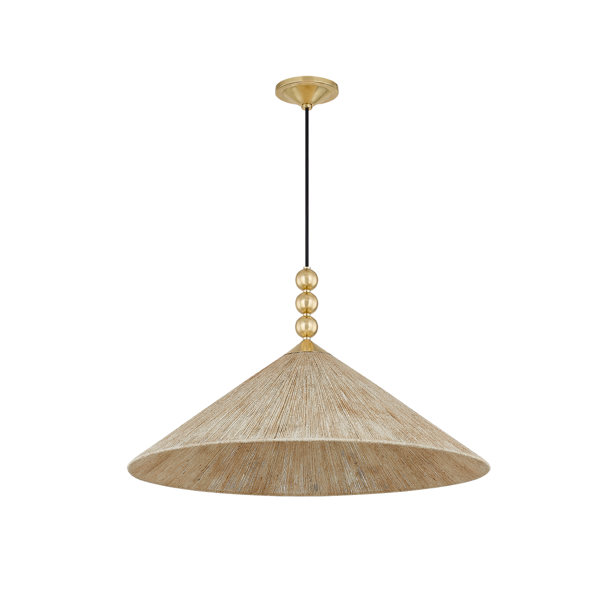 Mitzi SONG AGED BRASS 30W x 17.5H Pendant