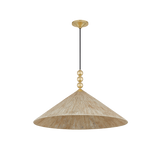 Mitzi SONG AGED BRASS 30W x 17.5H Pendant