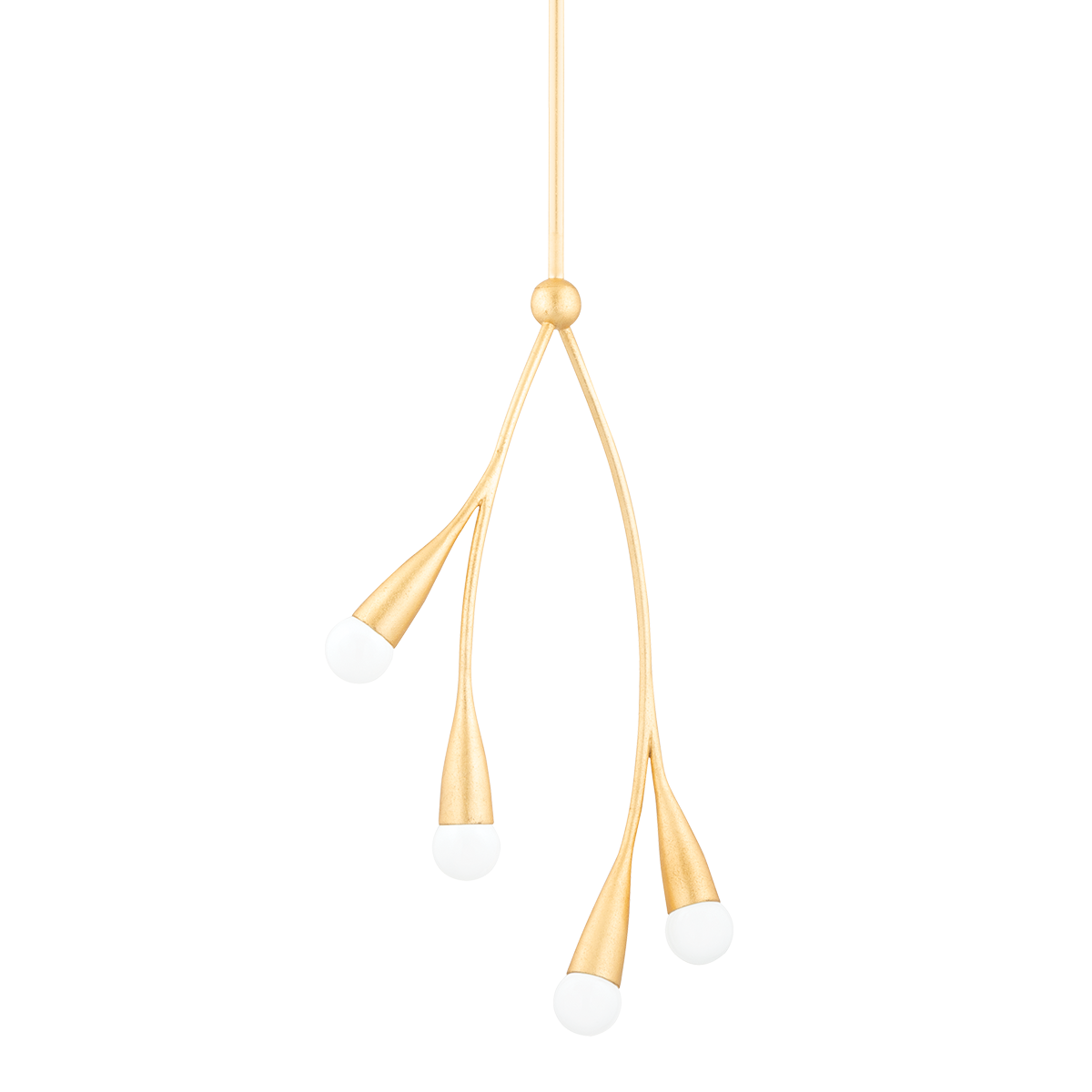 Mitzi Elsa Gold Leaf 14W x 5.75L x 22.75H Pendant