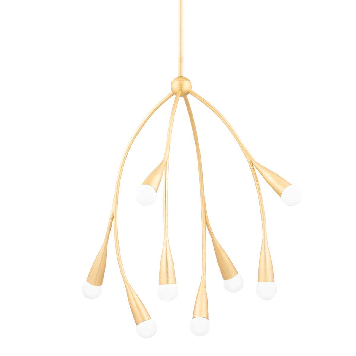 Mitzi Elsa Gold Leaf 24.5W x 25H Chandelier