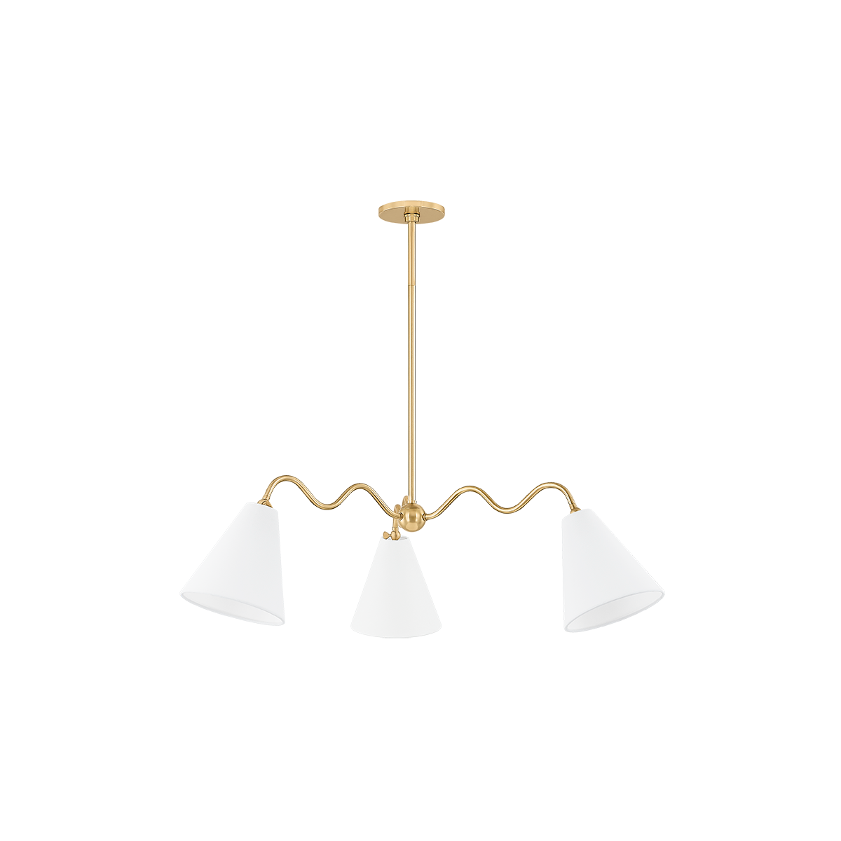 Mitzi ONDA AGED BRASS 42.75W x 12.75H Chandelier