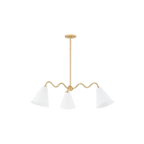 Mitzi ONDA AGED BRASS 42.75W x 12.75H Chandelier