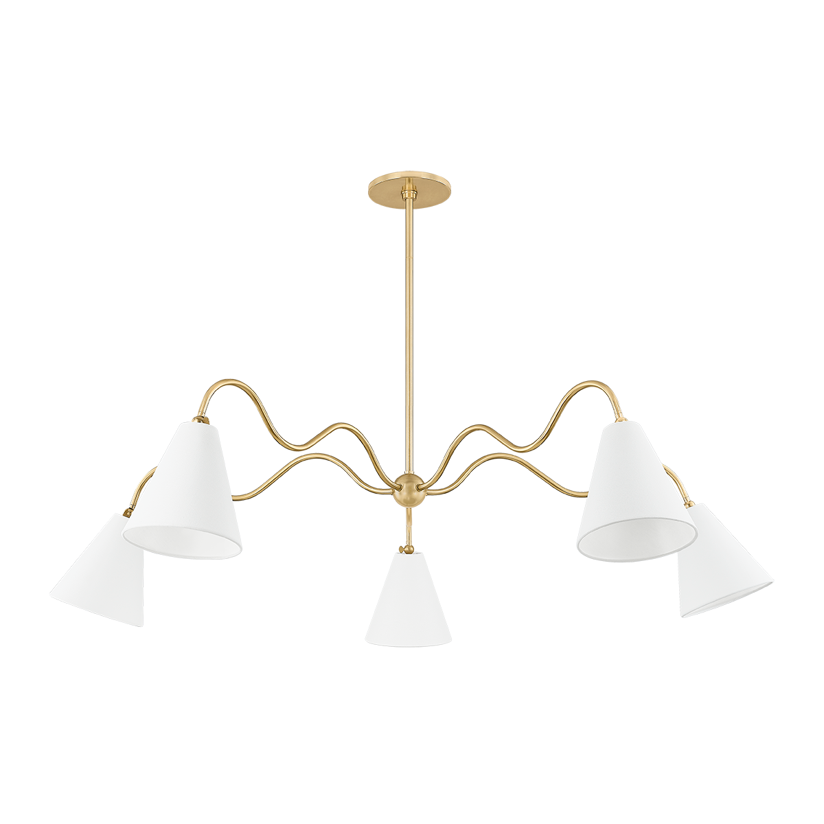 Mitzi ONDA AGED BRASS 63W x 14.25H Chandelier