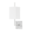 Mitzi Mikaela Polished Nickel 5.25W x 16.75H Wall Sconce