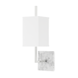Mitzi Mikaela Polished Nickel 5.25W x 16.75H Wall Sconce