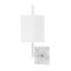 Mitzi Mikaela Polished Nickel 5.25W x 16.75H Wall Sconce