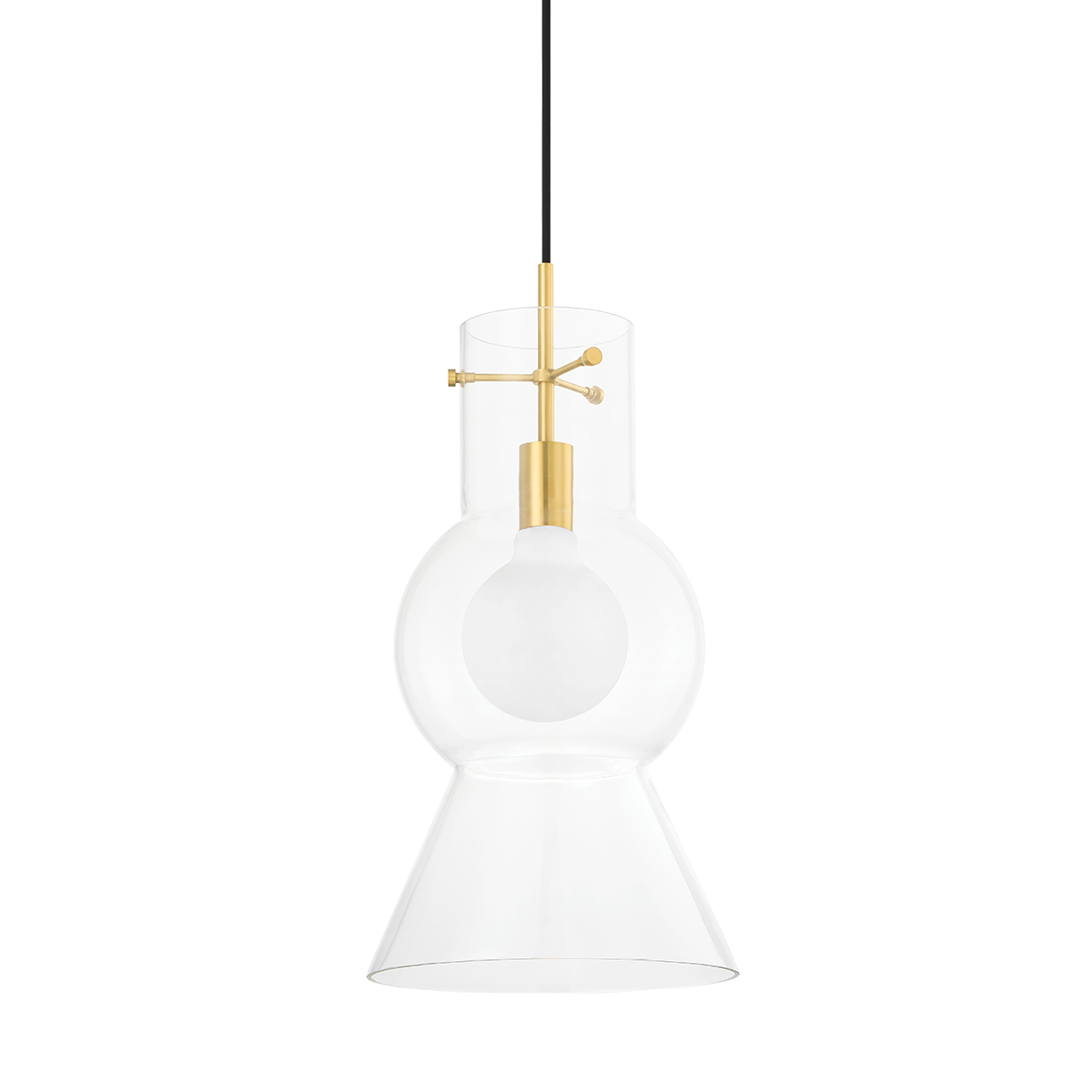 Mitzi Mirabel Aged Brass 11W x 21.25H Pendant