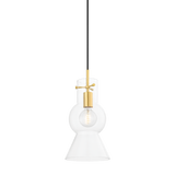 Mitzi Mirabel Aged Brass 7.5W x 15.5H Pendant