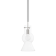 Mitzi Mirabel Polished Nickel 7.5W x 15.5H Pendant