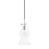 Mitzi Mirabel Polished Nickel 7.5W x 15.5H Pendant