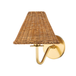 Mitzi Issa Aged Brass 8W x 9.75H Wall Sconce