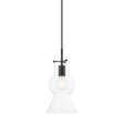 Mitzi Mirabel Soft Black 7.5W x 15.5H Pendant