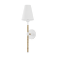 Mitzi Mariana TEXTURED WHITE 5.75W x 22.25H Wall Sconce