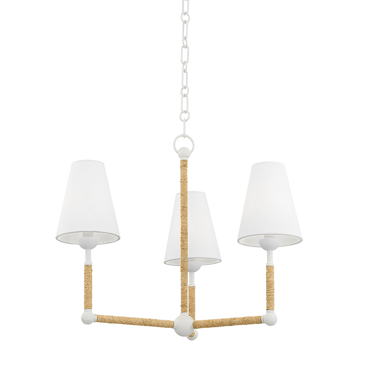 Mitzi Mariana TEXTURED WHITE 24W x 19.25H Chandelier