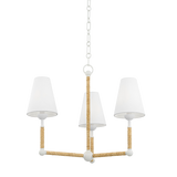 Mitzi Mariana TEXTURED WHITE 24W x 19.25H Chandelier