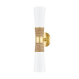 Mitzi MICA AGED BRASS 4.75W x 20.25H Wall Sconce