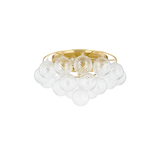 Mitzi MIMI AGED BRASS 22.5W x 11.25H Flush Mount