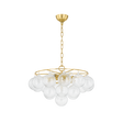 Mitzi MIMI AGED BRASS 22.5W x 13H Chandelier