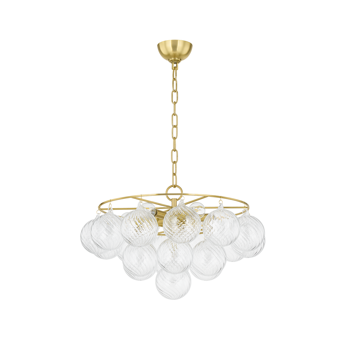 Mitzi MIMI AGED BRASS 22.5W x 13H Chandelier